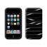 Belkin Sonic Wave Two-Tone Silicone Sleeve for iPod touch - Black/White